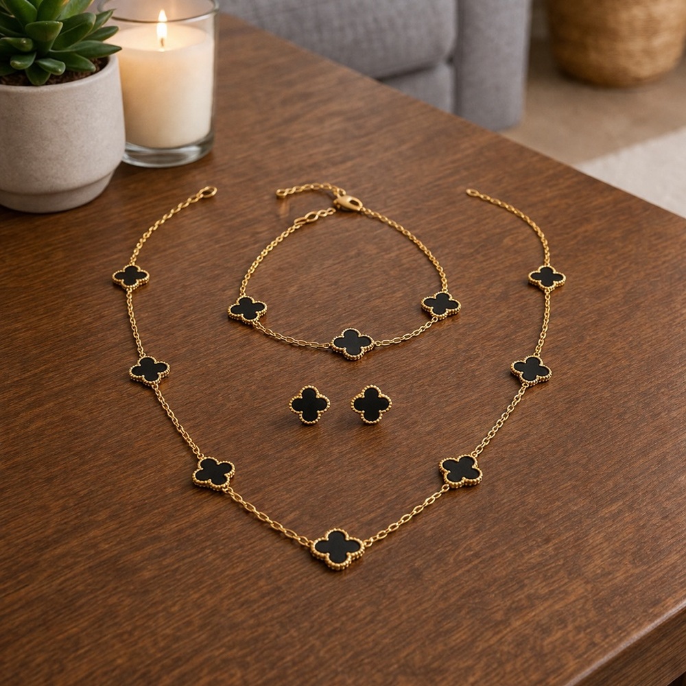 Title:
Gold/Copper Tone Chain Necklace – Stainless Steel